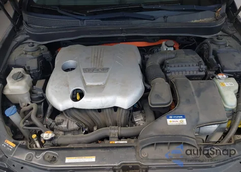 2013 Hyundai Sonata Hybrid из США, поврежденный, VIN KMHEC4A45DA087265